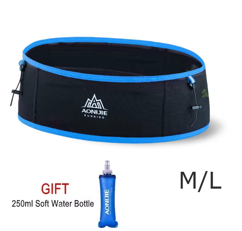 AONIJIE Running Waist Bag Men Women Invisible Trail Running Belt Hydration Waist Pack Phone Holder Gym Fitness Marathon W938S