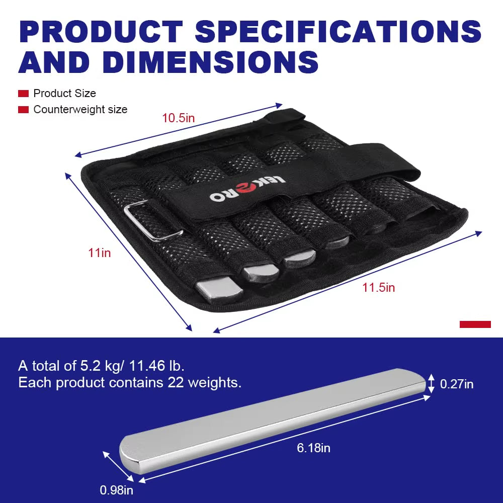 A Pair of Leggings Adjustable Weight-Bearing Sandbags Running Leg Weight Training Fitness Men and Women Weight-Bearing Sandbags