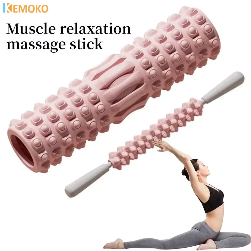 Gym Fitness Yoga Foam Roller Pilates Yoga Exercise Back Muscle Massage Roller Stretching Exercise Yoga Fitness Training Roller