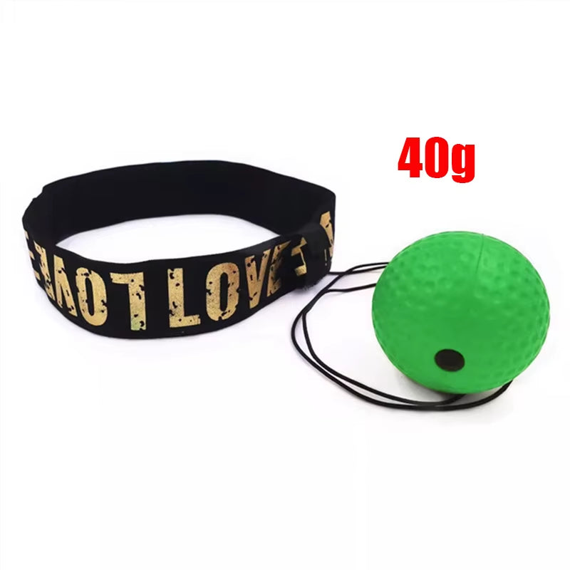 Boxing Reflex Speed Punch Ball Mma Sanda Boxer Raising Reaction Force Hand Eye Training Set Stress Gym Boxing Muay Thai Exercise