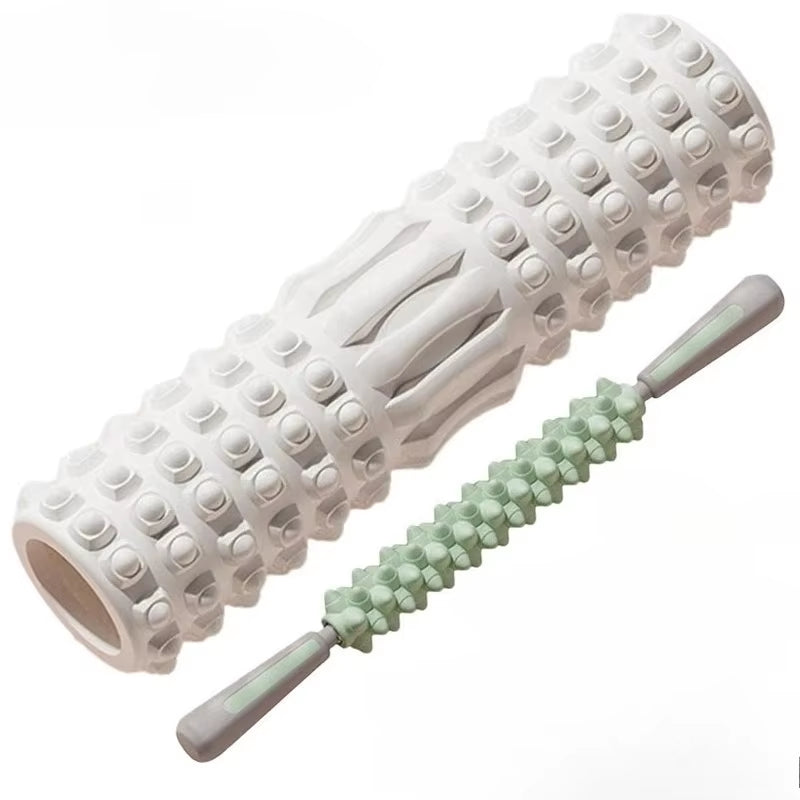 Gym Fitness Yoga Foam Roller Pilates Yoga Exercise Back Muscle Massage Roller Stretching Exercise Yoga Fitness Training Roller