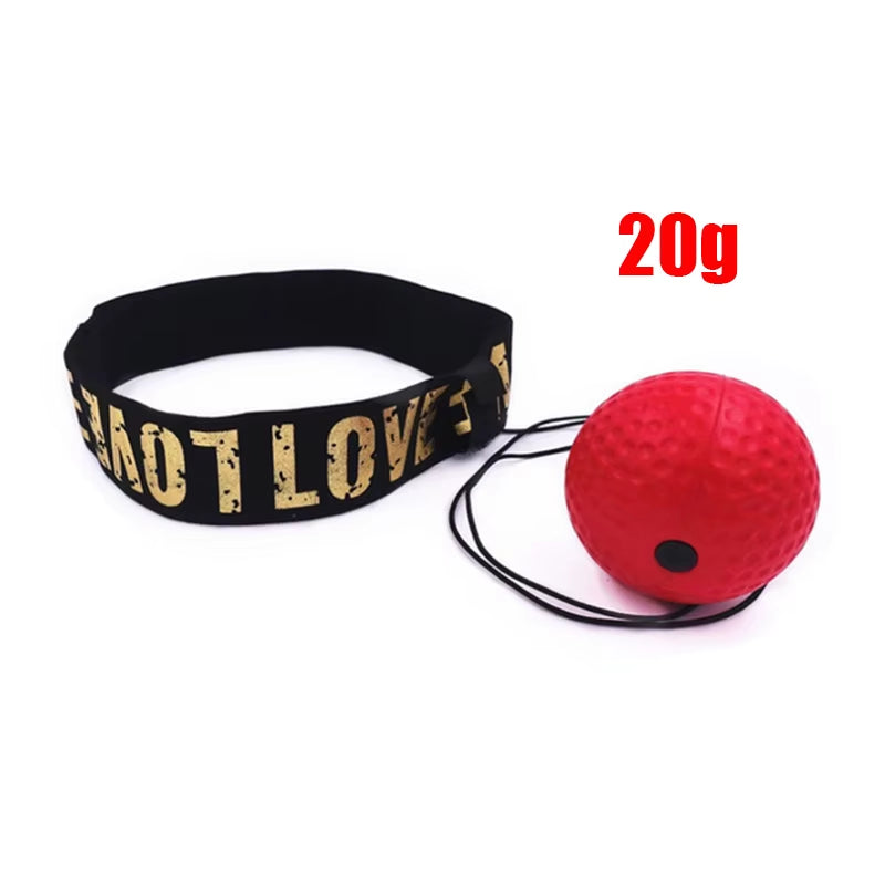 Boxing Reflex Speed Punch Ball Mma Sanda Boxer Raising Reaction Force Hand Eye Training Set Stress Gym Boxing Muay Thai Exercise