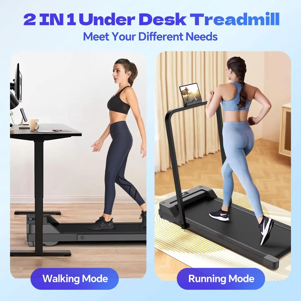 Walking Pad Office Fitness Equipment Multifunctional Stepper Walking Machine Foldable Electric Treadmill