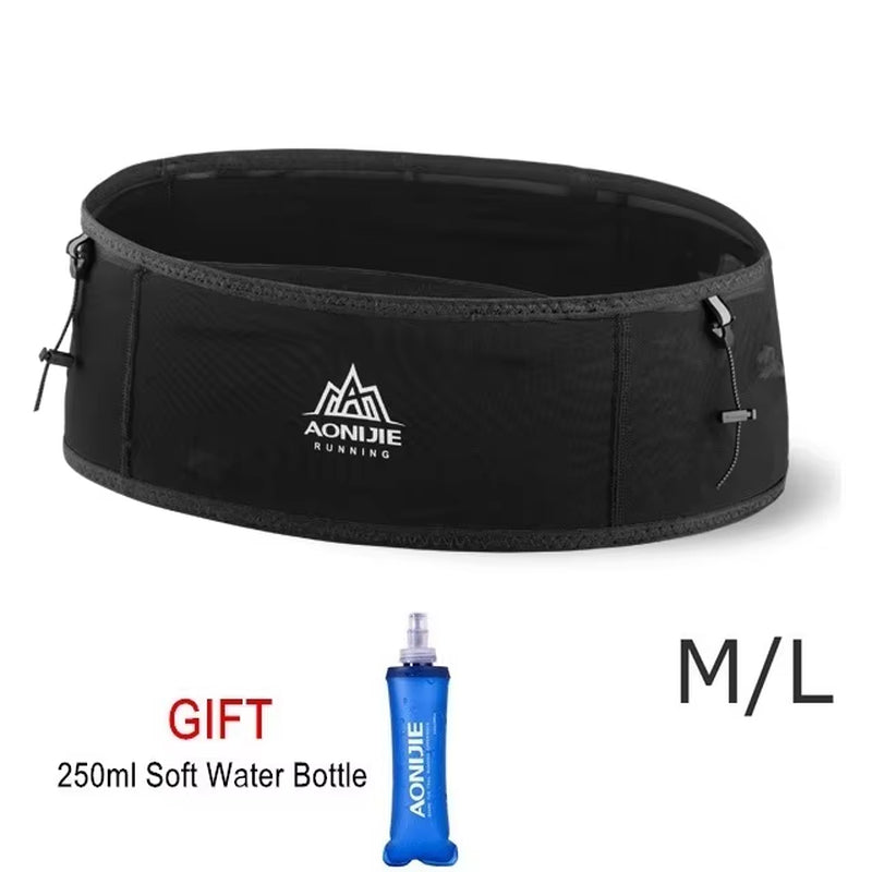 AONIJIE Running Waist Bag Men Women Invisible Trail Running Belt Hydration Waist Pack Phone Holder Gym Fitness Marathon W938S