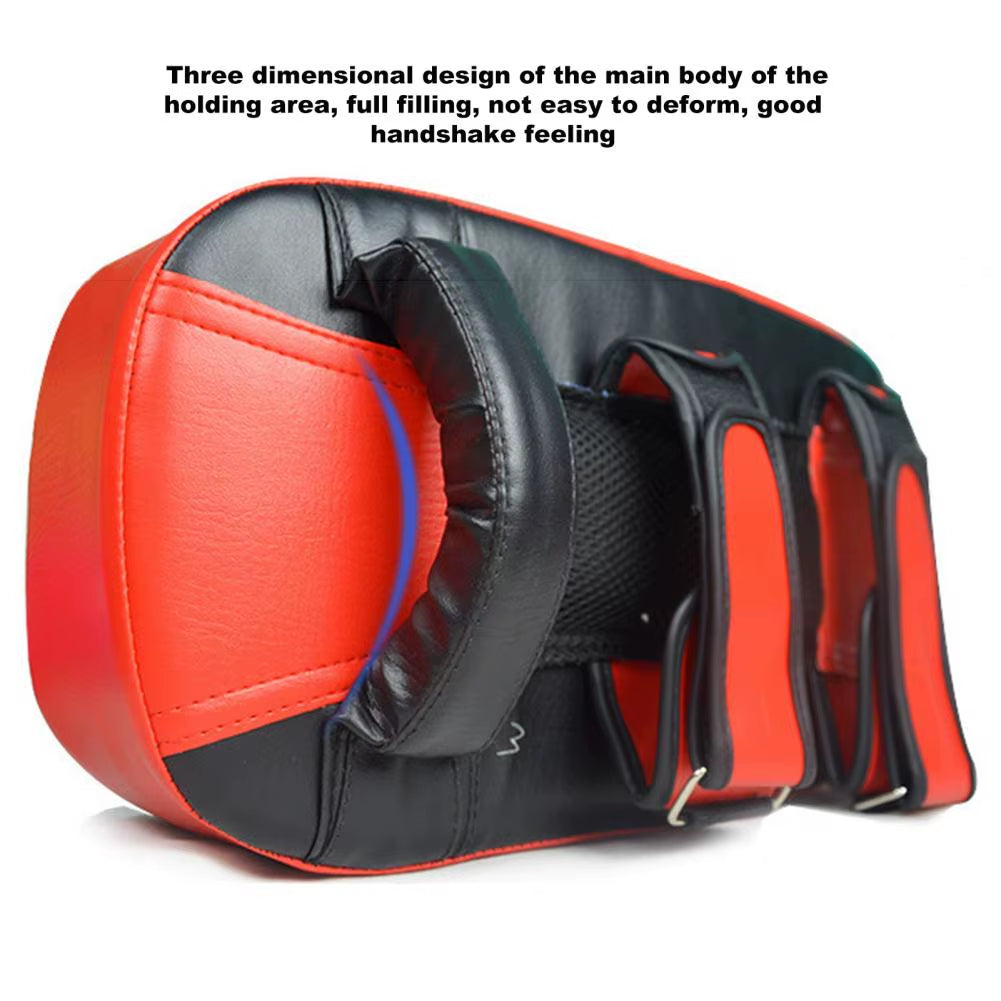 Boxing Target Faux Leather Kickboxing Thai Boxing Pad Training Cushion Thickened MMA Kicking Sanda Training Pad for Boxing Gym