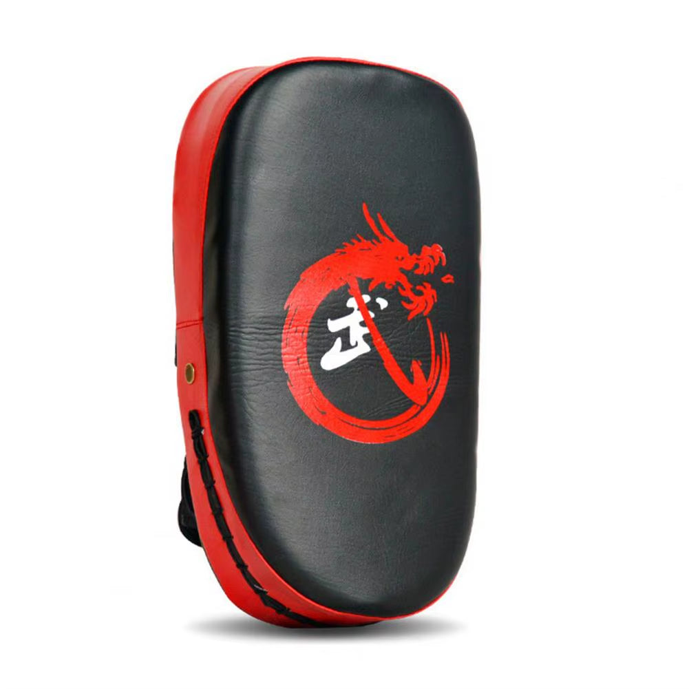 Boxing Target Faux Leather Kickboxing Thai Boxing Pad Training Cushion Thickened MMA Kicking Sanda Training Pad for Boxing Gym